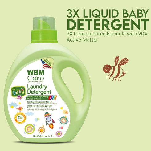 Baby Laundry Detergent | WBM Baby Care
